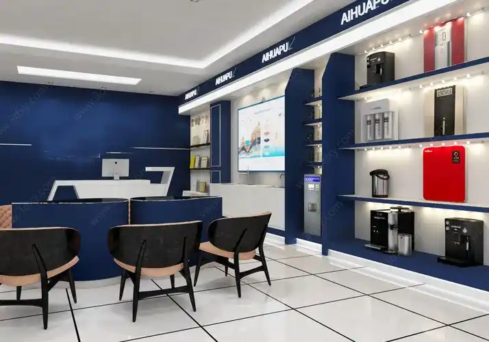 净水器展厅3d模型