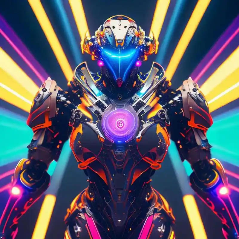 超级炫酷的未来机甲战士,你绝对没有见过,喜欢拿走!