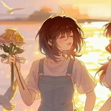 最难找的漂亮动漫闺蜜头像