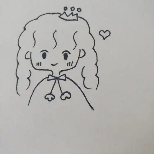 简笔画教程小女孩 简笔画教程小女孩可爱