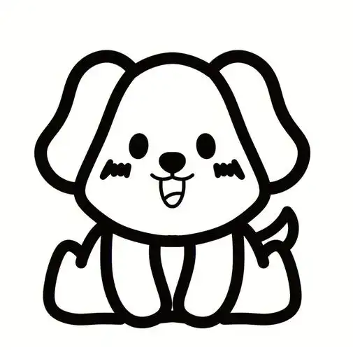 画画的日常  #简笔画  #卡通  #卡通动物  #卡通小狗  #可爱