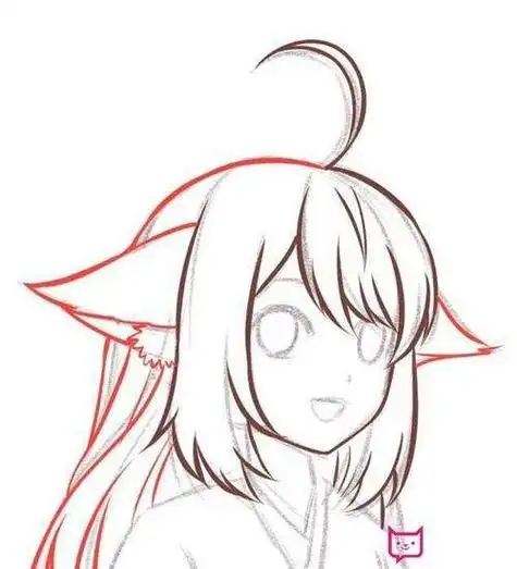 动漫人物简笔画全身步骤q版