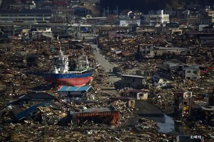 日本311大地震惨烈画面