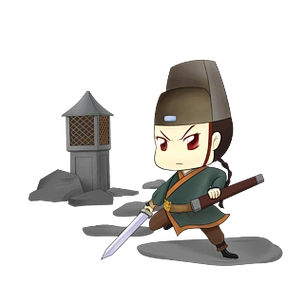 q版明朝宫廷古代大内锦衣卫人物png图片