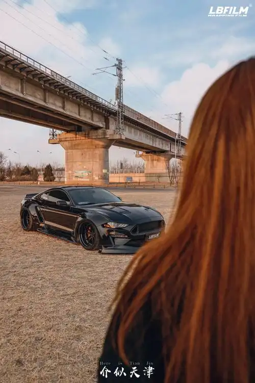 福特野马‖黑武士的狂野帅气,太潮了90_mustang社区_易车社区