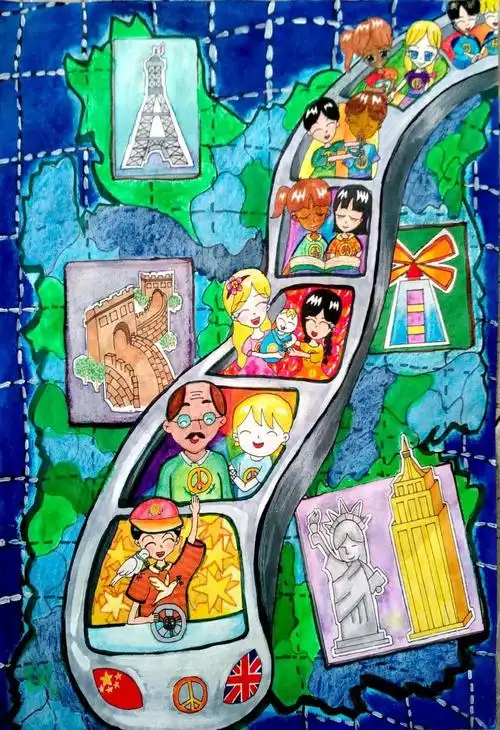 2018·全国少年儿童世界和平海报作品征集活动