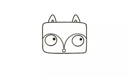 大的长方形素描简笔画