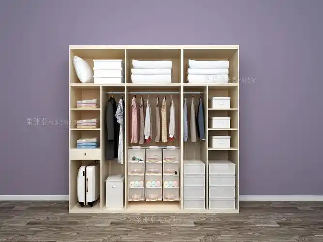 三门衣柜内部结构
