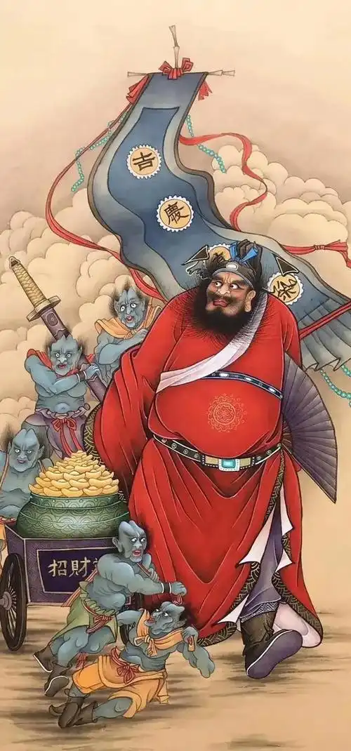 高清手机壁纸(钟馗)