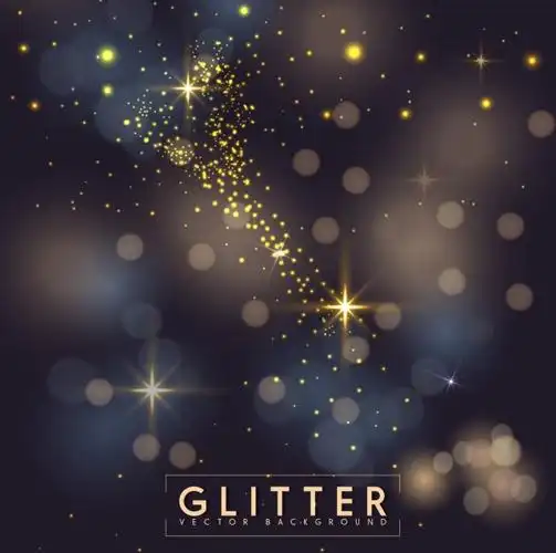 摘要背景灯闪闪发光的装潢