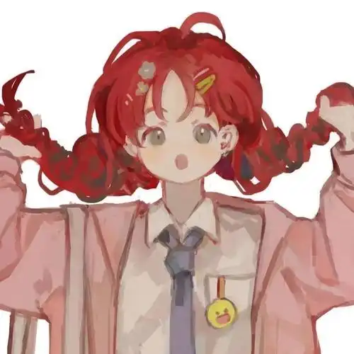 女生头像超美的小众动漫头像红色限定