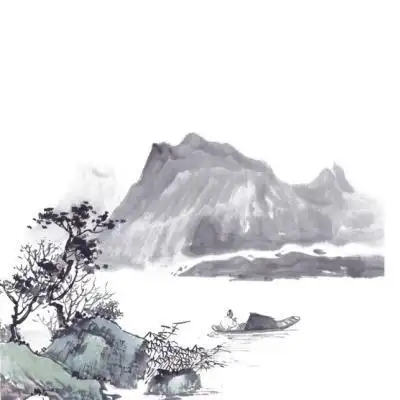 山水水墨qq头像
