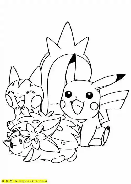 凯罗斯,分步简笔画,刺甲贝,动画片,勇基拉,卡拉卡拉,卡通,口袋宝贝