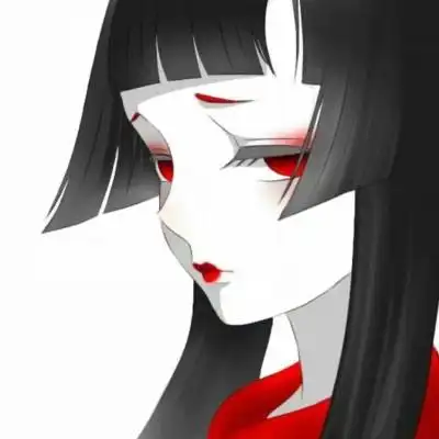 动漫女生冷酷嗜血头像我有一筐子的梦