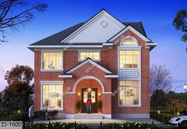 农村简约二层小楼图片 农村小楼