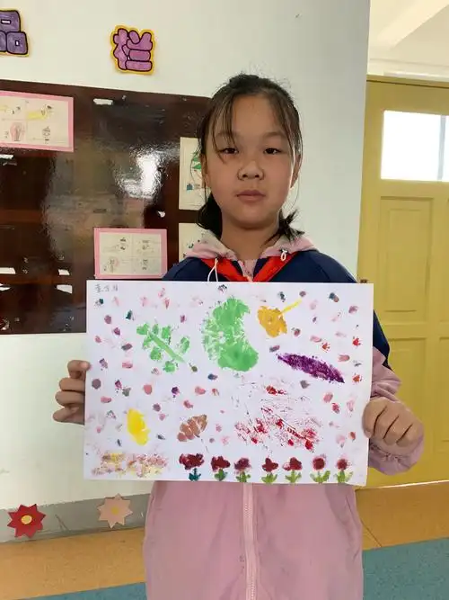 三年级《天然的纹理》作品展示