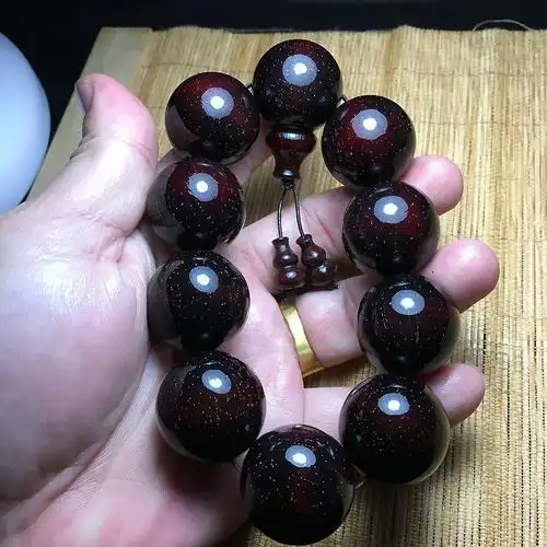 印度小叶紫檀手串2.