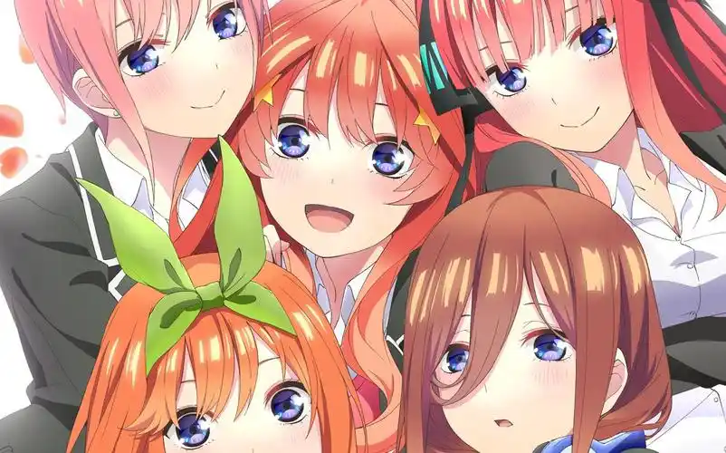 老外看五等分的花嫁s2e3反应reaction