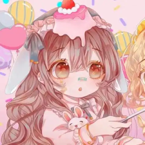 闺蜜头像一人一张可爱动漫卡通 卡通头像图片大全 -【爱个性】