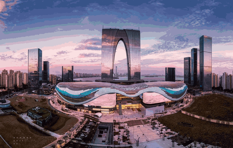 苏州新地标:苏州中心 | 一座打破传统界限的城市共生体