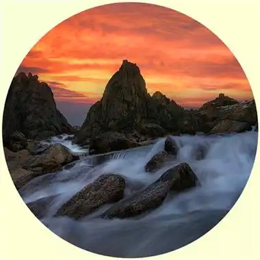 2023年最好旺财山水风景图片头像