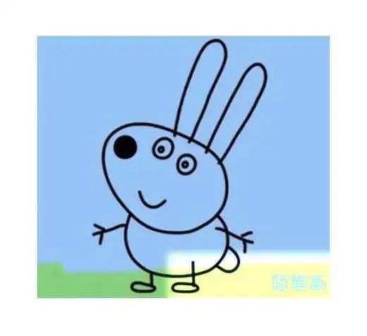 小兔瑞贝卡的画法简单可爱兔子怎么画简笔画图片