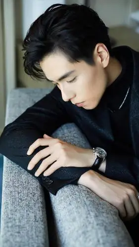 冷峻男神胡一天帅气写真