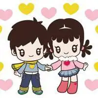 小男孩小女孩卡通头像