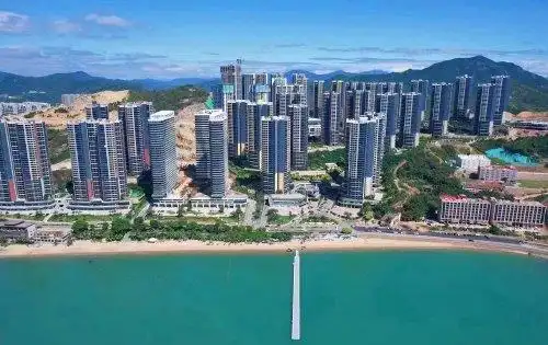 碧桂园十里银滩维港湾动态:小区全貌,出门即沙滩-惠州安居客