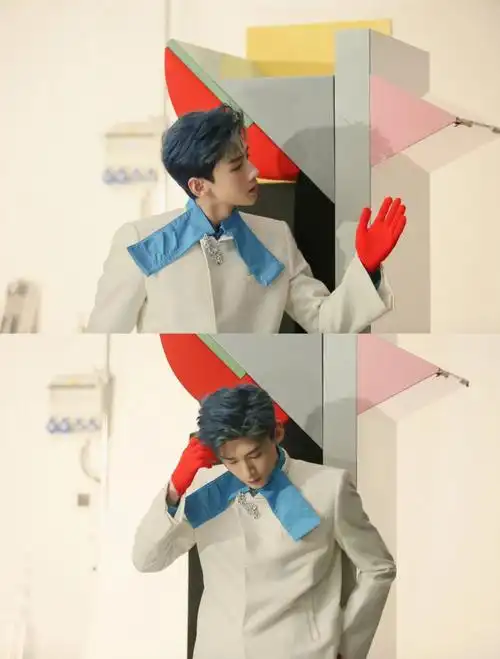 白敬亭这组照片真的很摩登啊