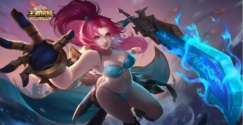 王者荣耀花木兰舞者去内无爱心无烟雾无遮挡滑网比基尼大图