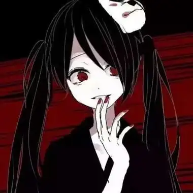 伤感惊悚血腥女生头像二次元血瞳病娇重口味女生头像