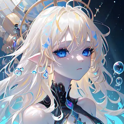 侧脸头像女生唯美漂亮动漫