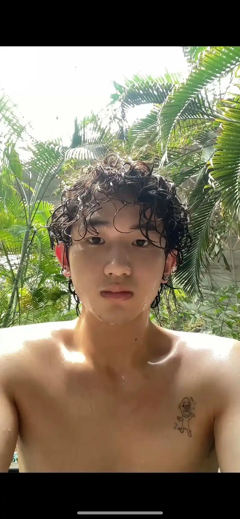 【好喜欢我之前的泡面头.#卷毛  #男生发型#男生卷发 #小 - 抖音