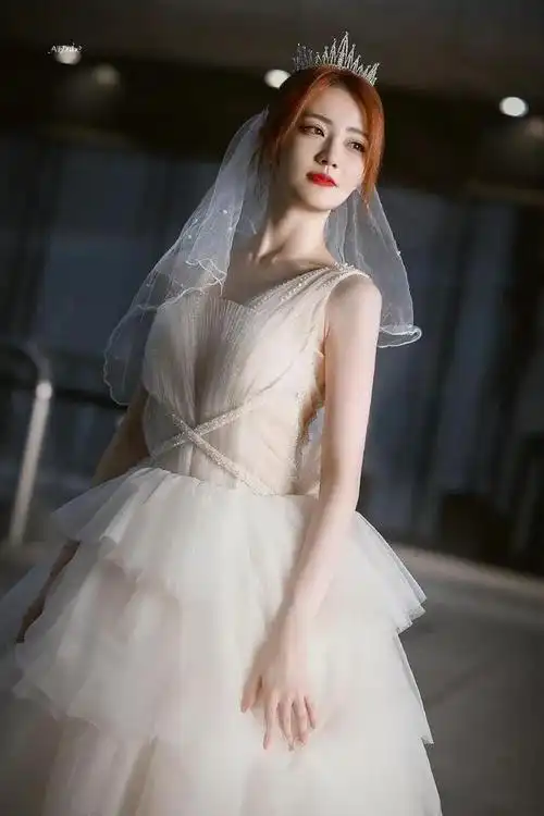 徐璐婚纱照好美_网易订阅