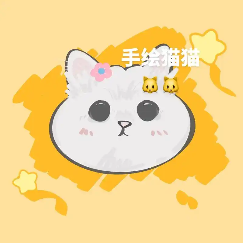 q版宠物头像手绘动物线稿动漫宠物简笔画定制狗狗 - 抖音