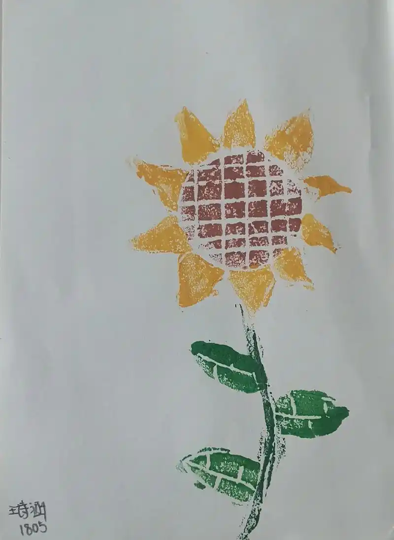 吹塑纸版画作品 - 抖音