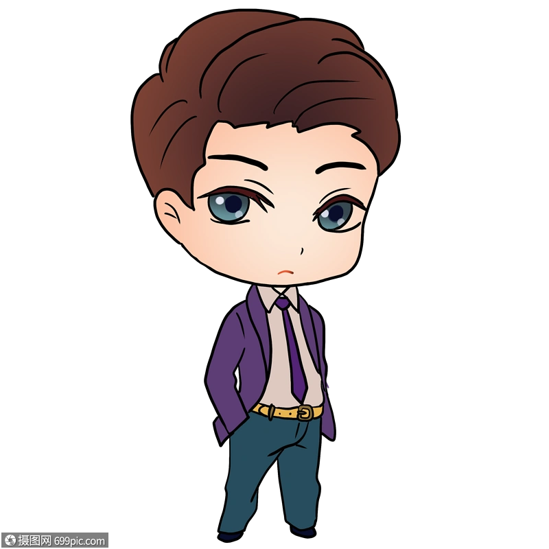 q版男生傲娇男it男