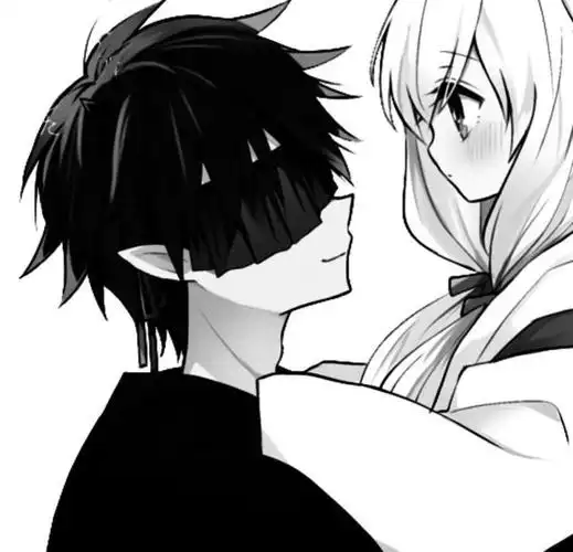 暗黑系黑白动漫头像|情头