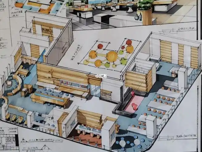 卓越手绘  #快题设计  #室内手绘  #办公空间  #手绘  #室内设