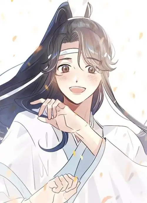 《魔道祖师》蓝思追生日贺图,海外画师也很暖,这个蛋糕很可爱!