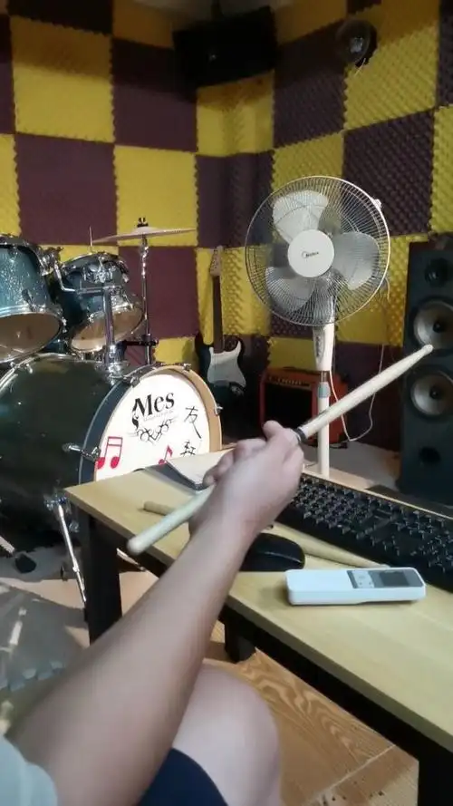 免费教学 转鼓棒