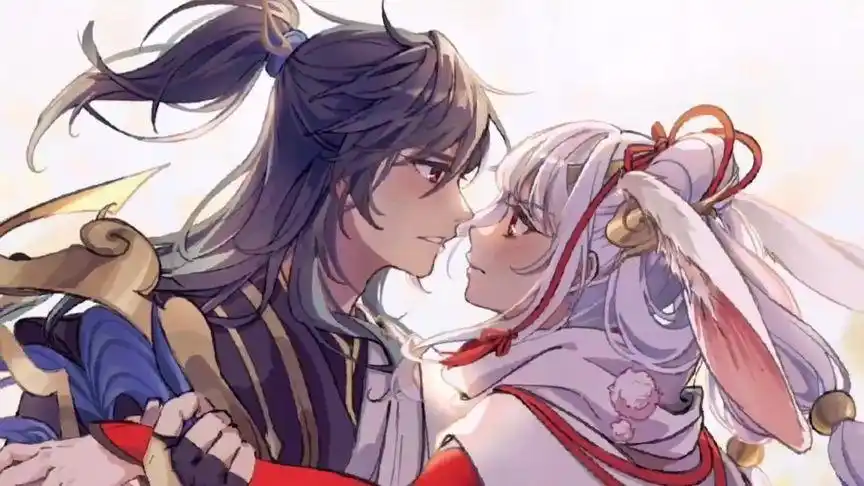 有谁跟我一样嗑这对cp的#李信公孙离 #图片来自网络