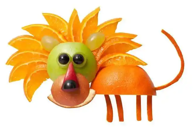 快来激发你的想象力创意少儿美术课程分享水果动物