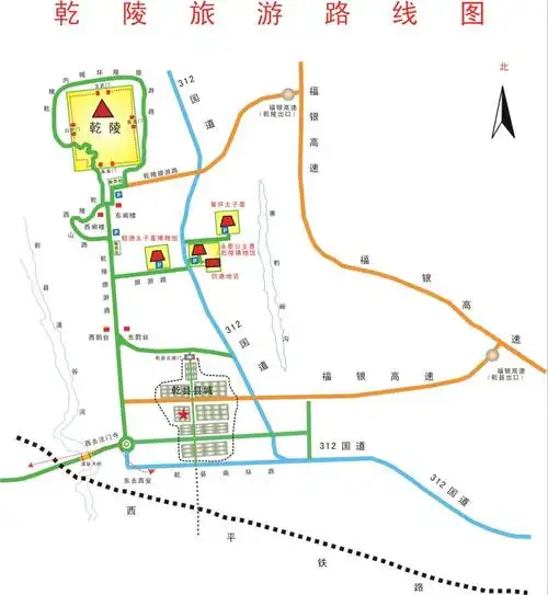 咸阳乾陵游玩指南