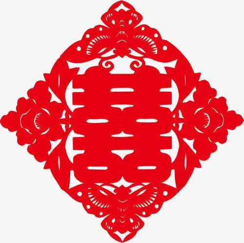 中国风喜字图案