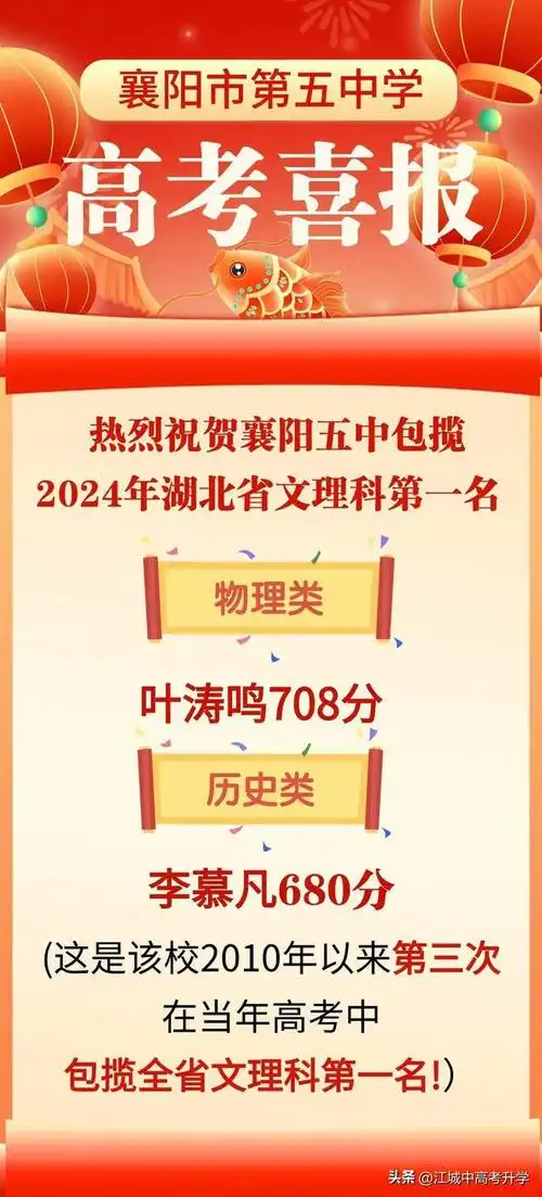 网易首页>网易号>正文申请入驻> 湖北省2024高考理科状元708分来自