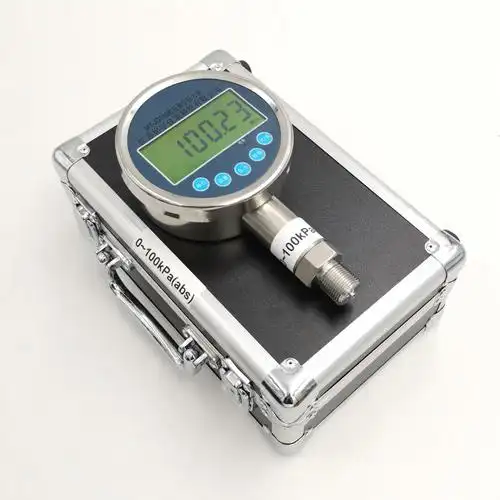 绝压数字压力表绝压数显真空压力计电子式标准表大气压精密数字表