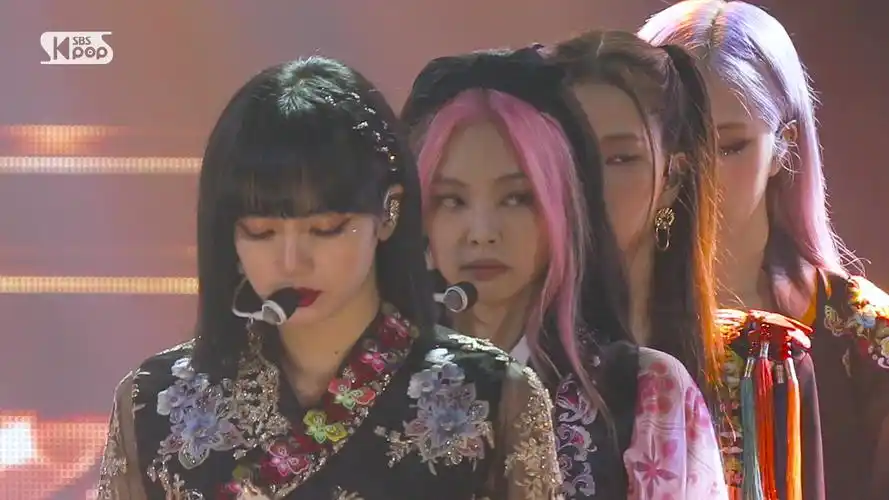 blackpinkhowyoulikethat20200705人气歌谣直拍恭喜粉墨