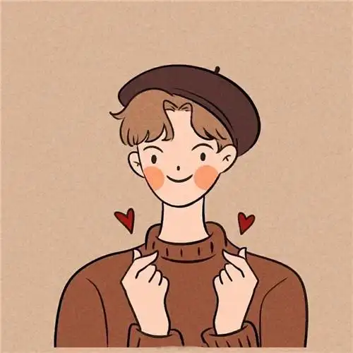 2020新年情侣卡通头像